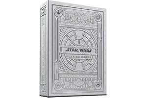 BTkviseQat theory11 Star Wars Playing Cards Silver Edition - Light Side (STAR-WARS-WHITE-T11)