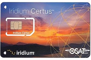 OSAT Iridium Certus - Tarjeta SIM para contratos mensuales Iridium Go! Exec