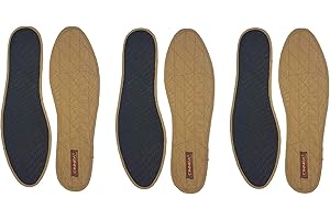 ‎CINNEA Cinnea 3 Paar Zimt Einlegesohlen, Antirutschvlies gegen Schweiß und Fußgeruch, Damen, Herren, Braun, Größe 40