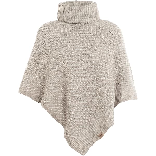 Knit Factory Senna Omslagvest - Lichtgrijze Stola Voor Zomer - 50% Gerecycled Katoen