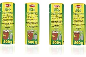 Braeco Biotonnenpulver 500g I für Biotonne & Biomüll I verhindert Geruch & Madenbildung (4)