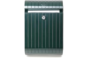 TATAY Piccolo Skrzynka na Listy, Wzornictwo, z Odpornego Tworzywa Sztucznego, Odporna na Promienie UV, Łatwa w Czyszczeniu, do Domów Jednorodzinnych i Wspólnot Mieszkalnych, Ciemnozielona