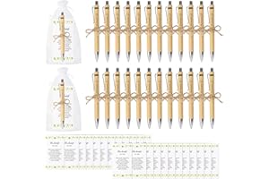 ACOMTUO 24 Stück Glücksstift Kugelschreiber Geschenke, Dankeschön Geschenke, Abschiedsgeschenk Erzieherin, Abschiedsgeschenk Schüler Grundschule, Abschiedsgeschenk für Kollegen Schüler