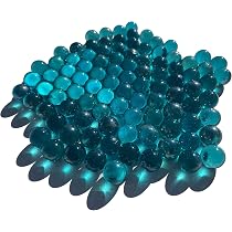 FAIRY TAIL & GLITZER FEE Lot de 20 billes en verre de cristal jaune de qualité supérieure pour décoration, collections, projets créatifs de bricolage, 16 mm de diamètre