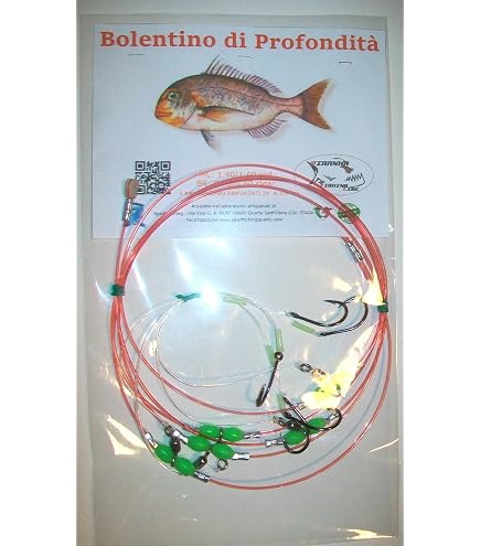 Terminali Fluorocarbon PIRANHA 4AMI Per Bolentino, Pagelli E Saraghi – BL017