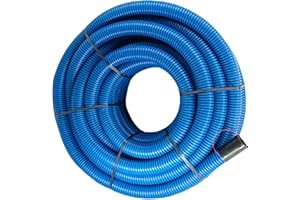 ‎MEGAA STORE Unterirdisches Wellrohr M75 mm | Leerrohr Elektrorohr Erdwellrohr Blau | 5m 10m 15m 20m 25m (15 Meter)