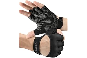 ‎COFIT COFIT Atmungsaktiv Fitness Handschuhe, rutschfest Trainingshandschuhe Damen und Herren mit Handgelenk Unterstützung Gewichtheben Handschuhe für Gym Übung, Krafttraining, Bodybuilding