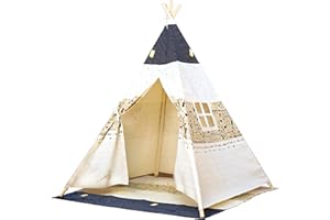 BINO & MERTENS Bino 82820 - Tienda Tipi, Color Beige-Azul