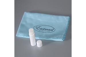 SOUNDMAN Bundle: Panno Eastman® in microfibra - Per Strumenti a Fiato + Grasso in stick per sughero