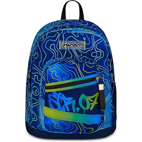 Mochila Escolar Con Lápices De Colores, Bolígrafos Y Otros Elementos Esenciales De La Escuela Arco Iris 881236 2912
