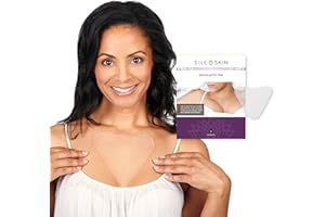 SILC SKIN Decollette Pad - Correct & Prevent Chest Wrinkles, 1 Pad,(Calvet Cosmetics)
