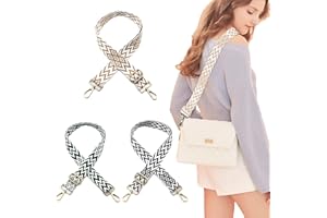 ZEXUPORIUM 3 Pièces Bandouliere pour Sac, 78-140cm Ajustable Sangle Sac Bandouliere, pour Bandoulière Sac à Main, Sac de Crossbody