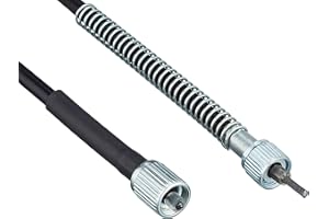 LINMOT Speedometer Cable Flexible Cable Compatible with KTM LC4 (00-.), M12/(58414055300) Bowden Cable, Black