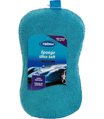 Kit De Polissage SIXTOL CAR Detailing Pad 3 - 3 éponges (150mm) De Dureté Différente + Support Pour Perceuse - Pour Carrosserie, Phares, Intérieur