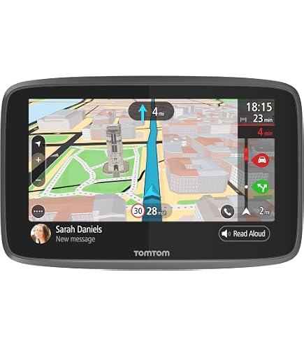 TomTom GO 6200 car navigation system (6 inches with updates via Wi 