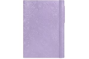 LEGAMI - Agenda hebdomadaire Maxi 2026, Mystic Lilac, édition spéciale, 12 mois Maxi, fermeture avec élastique, journal de janvier 2026 à décembre 2026, en papier FSC certifié, 19,5 x 26,5 cm