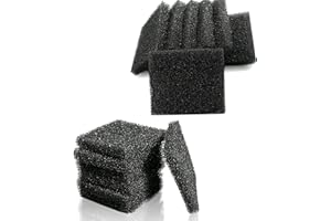 QZBHCT 30 Pack Pump Filter for Aerogarden Hydroponic Growing System, Pump Filter Sponge Replacement Accessories Aerogarden Plant Germination Kits