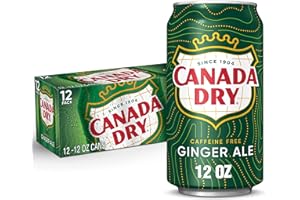 Canada Dry Ginger Ale - Paquete de 12 x 355 ml - Total: 4260 ml