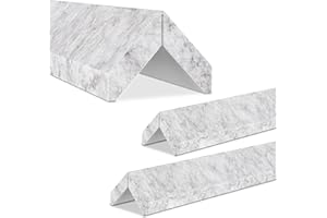 ‎AECO SOUND Aeco Sound® - 3 x Kantenschutz, selbstklebend - 3 Stück, Winkelprofile je 30 cm, PET Filz - für Baby-Betten, Möbel, HomeOffice - Elegant & Sicher (Grau)