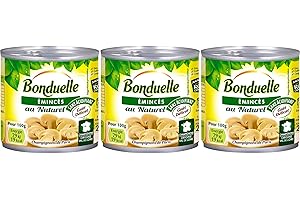 Champignons de Paris émincés Bonduelle - 3 x 115 g