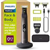 Philips OneBlade Pro 360 Barber, Electric Facial &amp; Body Shaver &amp; Trimmer, 3 Blades 360&deg;, 20 Length Comb, Body Kit, Charging S