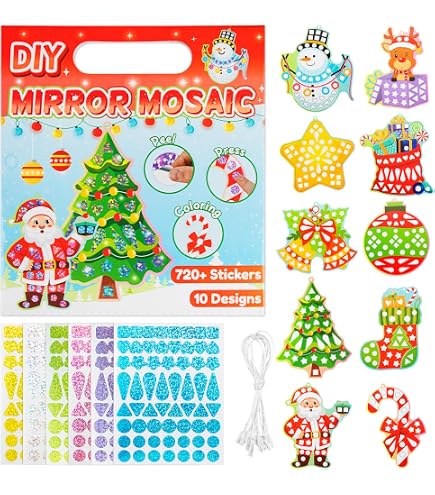 Baker Ross Kit Decorazioni In Vetro Colorato Per Diwali – Confezione Da 6 – Lavoretti Creativi Per Bambini 5+