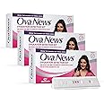 Ova News - Ovulation Detection Kit from Prega News | Identifies 5 Most Fertile Days to Conceive in 5 Mins (Pack of 3)