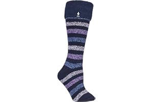 HEAT HOLDERS SOCKSHOP Ladies 2.3 TOG Hellebore Cosy Cuff Wellington Boot Socks 4-8