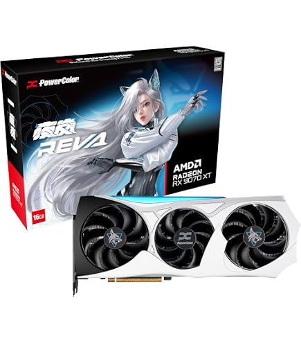 PowerColor Hellhound Spectral White AMD Radeon RX 6700 XT Gaming