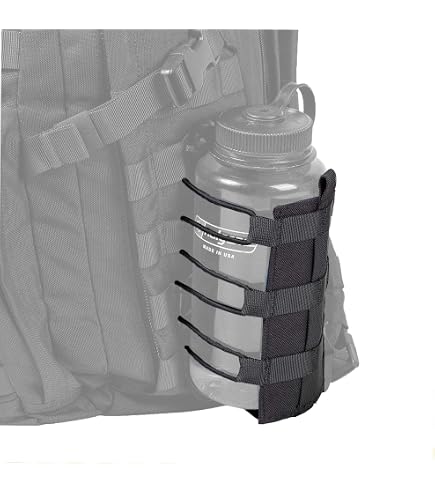16 Pièces Sangles Molle & Clips Tactiques - Accessoires Pour Sac à Dos, Ceinture, Équipement Outdoor