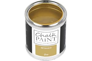 Chalk PAiNT PAINT EVERYTHING Pintura metálica profesional Oro 250 ml - Se adhiere a todos los materiales sin lijar