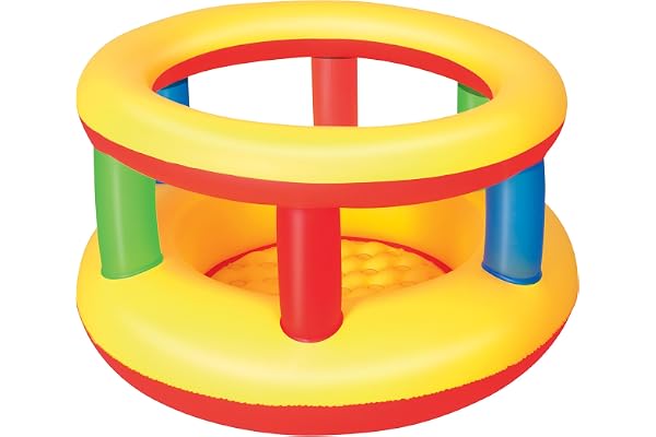 bestway 52187 Parc Trampoline Gonflable pour Bébé, Multicolore
