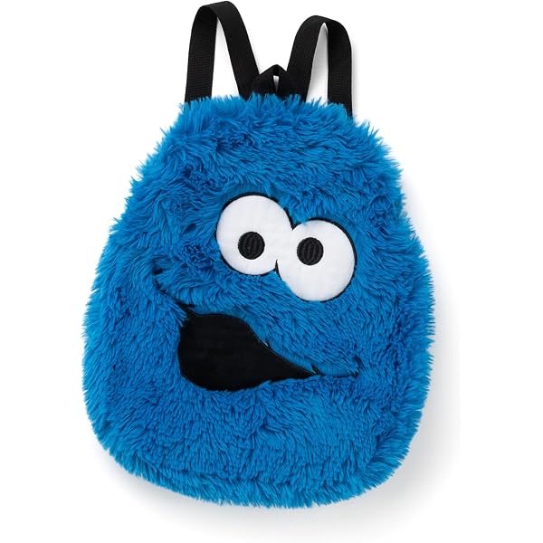 biscuits x monsters plush / stuffed animal backpack Sesame_Place-Cookie_Monster-  main image 3