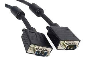 PremiumCord - Cavo Monitor HQ (coassiale) in ferrite, SVGA, DDC2, 3Xcoax + 8 Fili, 5 m