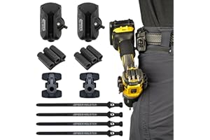 Spider Tool Holster - Improve The Way You Carry Your Power Drill, Driver, Multitool, Pneumatic, Multi-Tool and More on Your Belt!
