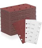 50 STK Klett-Schleifpapier 8 Loch Schleifstreifen Für Schwingschleifer 93x185mm 50 STK Klett-Schleifpapier 8 Loch Schleifstreifen Für Schwingschleifer 93x185mm