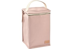 BÉABA - Borsa Termica Portapasto per Neonati, Contenitore Molto Capiente, Tasca per Biberon, Borsa per Trasportare Pasti Completi, Pieghevole, Materiale Morbido e Impermeabile