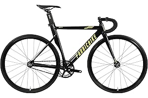 FabricBike AERO - Fixed Gear Bicicletta, Single Speed Fixie Completa mozzo, Telaio in Alluminio e Forcella in carbonio, Ruote 28, 5 Colori, 3 Dimensioni, 7.95 kg (Taglia M)