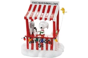 Department 56, Polyresin Peanuts Village Snoopy's Cocoa Stand Accessory, 10,5 cm