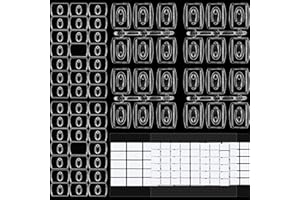 Tatuo 60 Pieces Mini Clear Decorating Hook Clips, Holiday Light Hook Clips, Decorating Clips for String Lights, Multi-Function Decoration Hanging Clip for Home, School Outdoor (Size B)