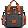 Insulated Lunch Box for Women & Men – 8L/2 Gallons Leakproof Lunch Bag for Work, Office, School – Portable, Stylish & Durable Cooler Tote – Grey