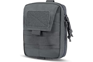 OneTigris Blade EDC - Funda para cinturón con Bolsillo, Color Gris, 5 x 8 x 2,5 Pulgadas (13 x 20 x 6,4 cm), Gris, 5"(L)*8"(L)*2.5"(E)/13cm*20cm*6.4cm