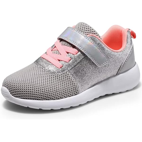 Nautica Kids Slip-On Sneakers - Athletic Running Shoes For Boys & Girls, Pink Rainbow Metallic - View #8