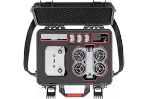 STARTRC Neo 2 Valise rigide étanche pour DJI Neo 2 Fly More Combo Accessoires pour manette RC-N/RC2 [valise uniquement]