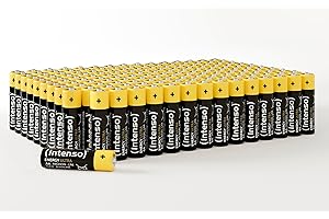 Intenso Energy Ultra AA Mignon LR6 Alkaline Batterien, 150er Pack, gelb-schwarz