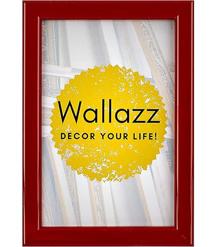 Promo Ideal Cornice In Legno 18x24 Cm – Colore Rosso, Marca Deknudt, Modello S40CL4, Per Foto E Ritratti