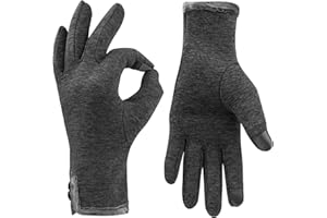 Alikiai Women Winter Gloves Warm Touchscreen Gloves Windproof Gloves for Women Girls Ladies Winter Using Gifts