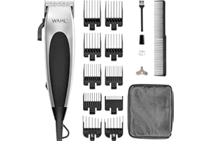 WAHL Vogue Corded Hair Clipper for Men, Home Hair Cutting, Male Grooming Kit, Mains Powered Clipping, Precision Cutting Blades, Black