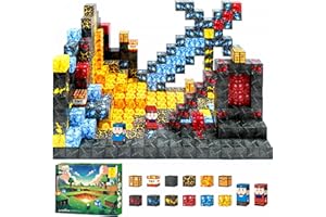 Yolla Loos 108 sztuk magnetycznych klocków konstrukcyjnych - zestaw zabawek Montessori, magnetyczne klocki dla chłopców i dziewcząt w wieku 3+ lat