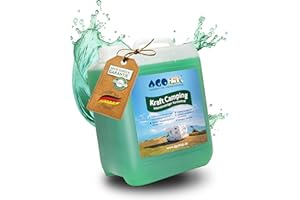 ‎AGO SAUBERKEIT FÜR CAMPINGFAHRZEUGE! AGO Caravan Reiniger Konzentrat 5 Liter/Intensiv Wohnwagen Reiniger außen/ergiebiger Wohnmobilreiniger - entfernt hartnäckigen Schmutz & Verfärbungen